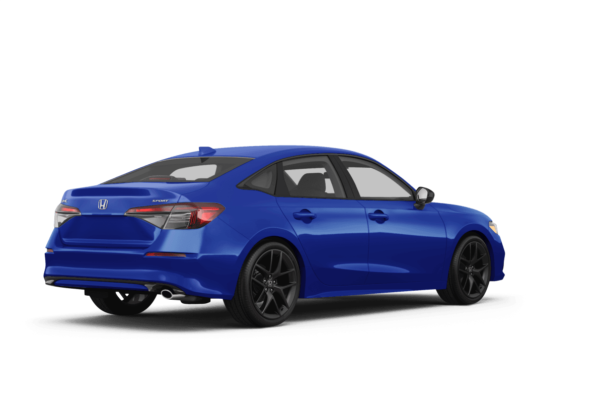 Honda Civic  - Back view Honda Civic  - Back view