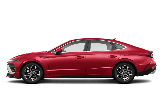 Hyundai Sonata Hybrid  - Side view Hyundai Sonata Hybrid  - Side view